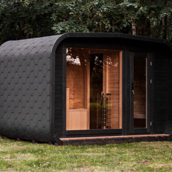 LUX Sauna 245x340 Gartensauna hallo